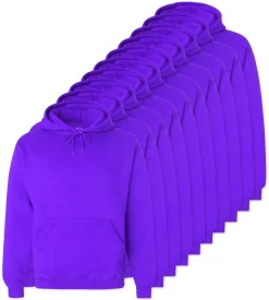 Pack de 48 Fruit of the Loom SC270 - Sweat Shirt Capuche Homme Coton