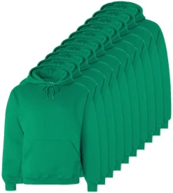 Pack de 48 Fruit of the Loom SC270 - Sweat Shirt Capuche Homme Coton