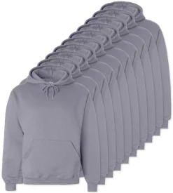 Pack de 48 Fruit of the Loom SC270 - Sweat Shirt Capuche Homme Coton