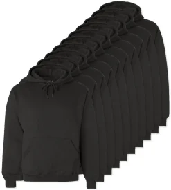 Pack de 48 Fruit of the Loom SC270 - Sweat Shirt Capuche Homme Coton