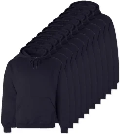 Pack de 48 Fruit of the Loom SC270 - Sweat Shirt Capuche Homme Coton