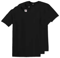 Pack de 30 Fruit of the Loom SC6 - T-Shirt Manches Courtes 100% Coton