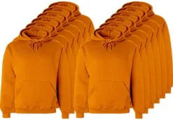 Pack de 12 Fruit of the Loom SC270 - Sweat Shirt Capuche Homme Coton