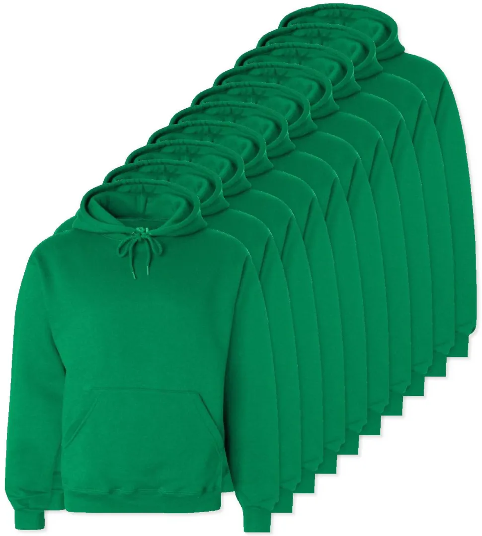 Pack de 24 Fruit of the Loom SC270 - Sweat Shirt Capuche Homme Coton