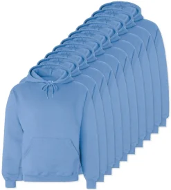 Pack de 24 Fruit of the Loom SC270 - Sweat Shirt Capuche Homme Coton
