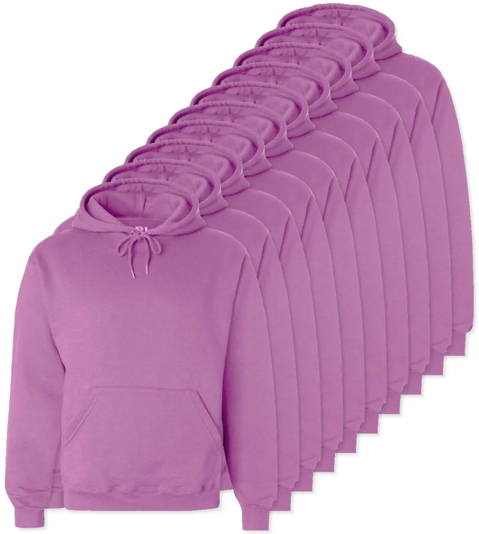Pack de 24 Fruit of the Loom SC270 - Sweat Shirt Capuche Homme Coton