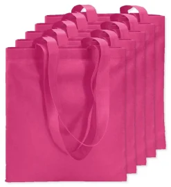 Pack de 5 GiftRetail IT3787 - TOTECOLOR Sac de shopping