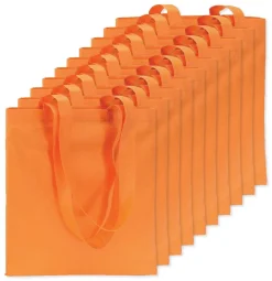 Pack de 10 GiftRetail IT3787 - TOTECOLOR Sac de shopping