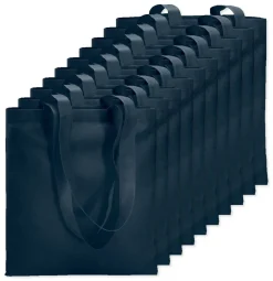 Pack de 10 GiftRetail IT3787 - TOTECOLOR Sac de shopping