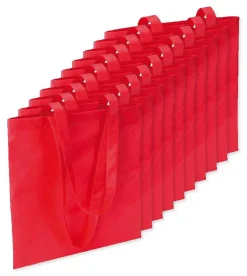 Pack de 10 GiftRetail IT3787 - TOTECOLOR Sac de shopping