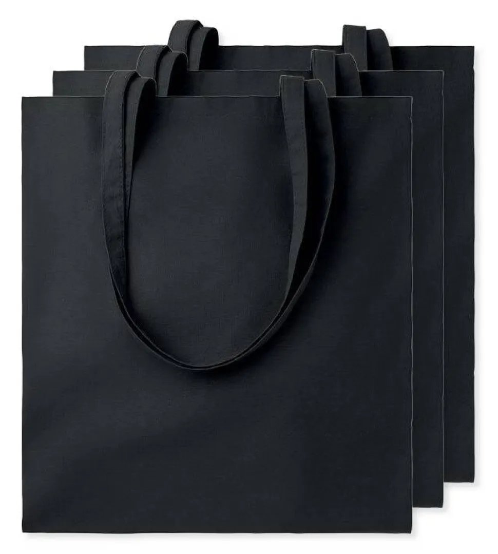 Pack de 3 GiftRetail MO9268 - COTTONEL COLOUR + Sac shopping coton 140gr/m²