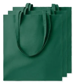 Pack de 3 GiftRetail MO9268 - COTTONEL COLOUR + Sac shopping coton 140gr/m²