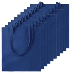 Pack de 10 GiftRetail MO9268 - COTTONEL COLOUR + Sac shopping coton 140gr/m²