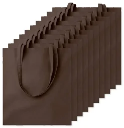 Pack de 100 GiftRetail MO9268 - COTTONEL COLOUR + Sac shopping coton 140gr/m²