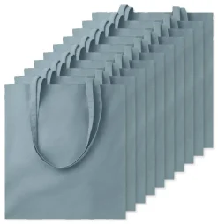 Pack de 100 GiftRetail MO9268 - COTTONEL COLOUR + Sac shopping coton 140gr/m²