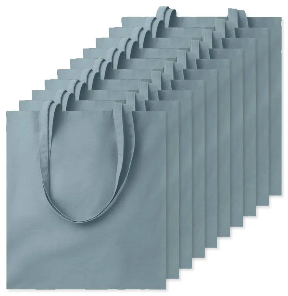 Pack de 100 GiftRetail MO9268 - COTTONEL COLOUR + Sac shopping coton 140gr/m²