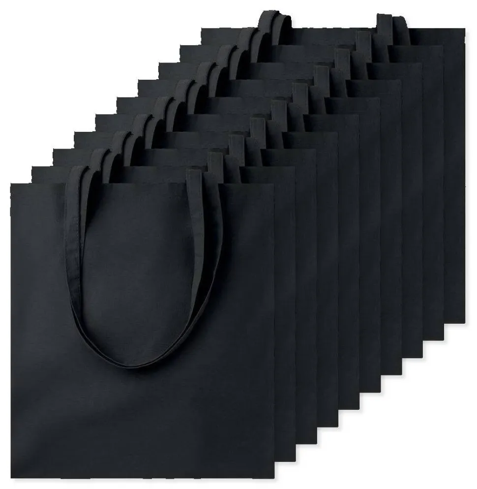 Pack de 100 GiftRetail MO9268 - COTTONEL COLOUR + Sac shopping coton 140gr/m²