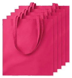 Pack de 50 GiftRetail MO9268 - COTTONEL COLOUR + Sac shopping coton 140gr/m²