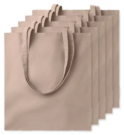 Pack de 50 GiftRetail MO9268 - COTTONEL COLOUR + Sac shopping coton 140gr/m²