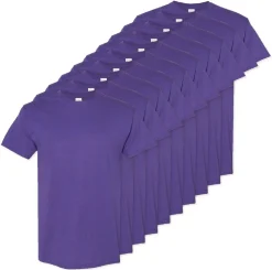 Pack de 10 Gildan 5000 - T-Shirt en Coton™ épais pour adultes