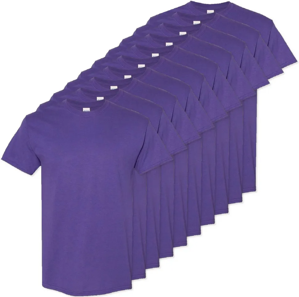 Pack de 10 Gildan 5000 - T-Shirt en Coton™ épais pour adultes