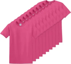 Pack de 10 Gildan 5000 - T-Shirt en Coton™ épais pour adultes