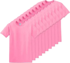 Pack de 10 Gildan 5000 - T-Shirt en Coton™ épais pour adultes