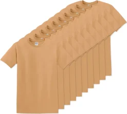 Pack de 10 Gildan 5000 - T-Shirt en Coton™ épais pour adultes