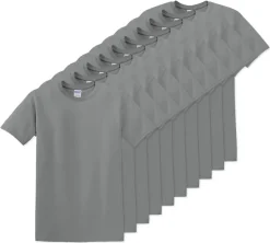 Pack de 10 Gildan 5000 - T-Shirt en Coton™ épais pour adultes