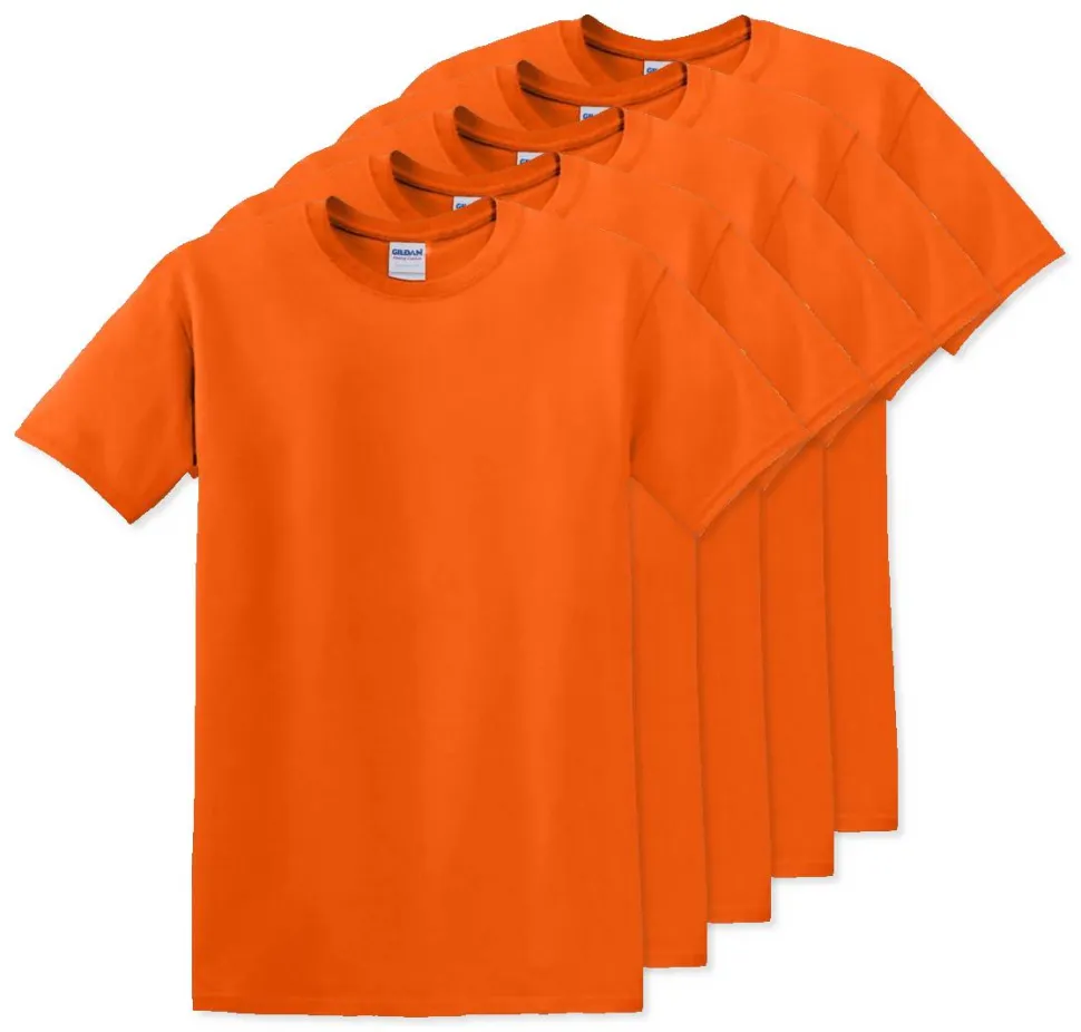 Pack de 50 Gildan 5000 - T-Shirt en Coton™ épais pour adultes