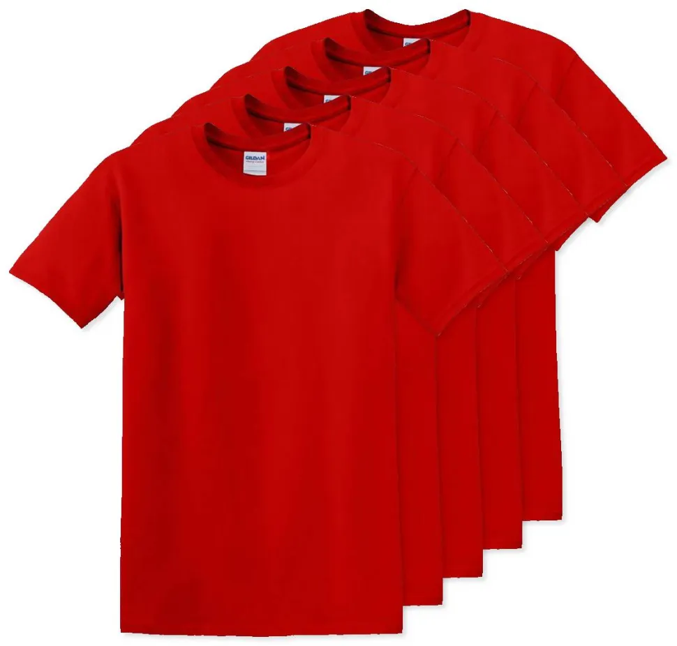 Pack de 50 Gildan 5000 - T-Shirt en Coton™ épais pour adultes