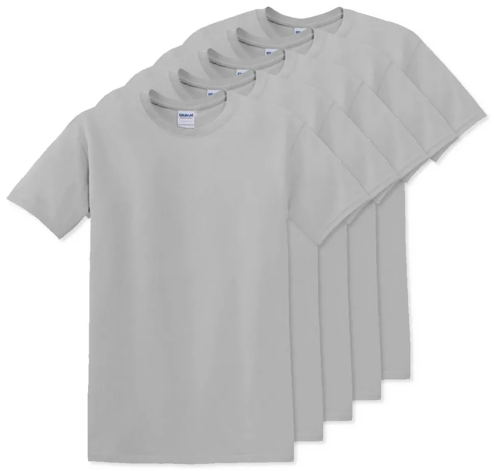 Pack de 50 Gildan 5000 - T-Shirt en Coton™ épais pour adultes