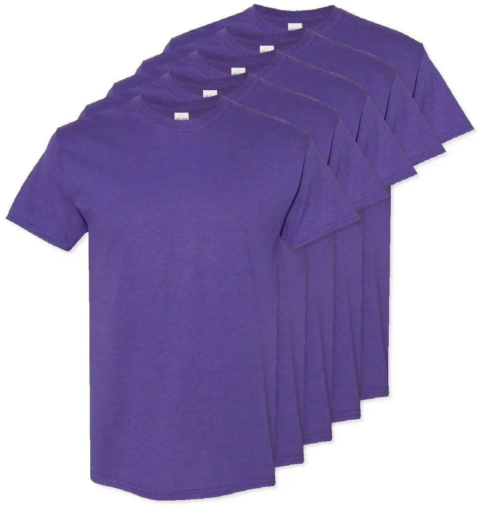Pack de 50 Gildan 5000 - T-Shirt en Coton™ épais pour adultes