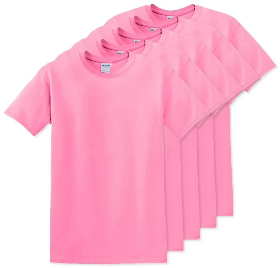 Pack de 50 Gildan 5000 - T-Shirt en Coton™ épais pour adultes