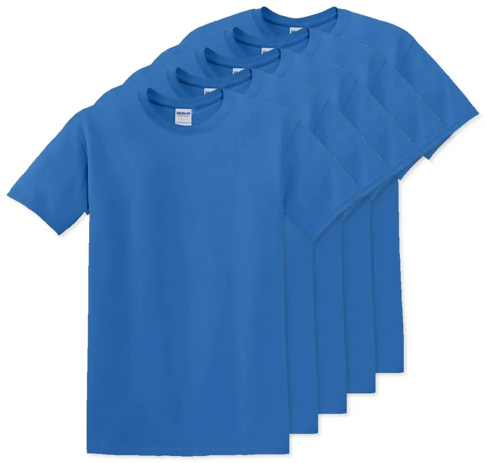 Pack de 50 Gildan 5000 - T-Shirt en Coton™ épais pour adultes