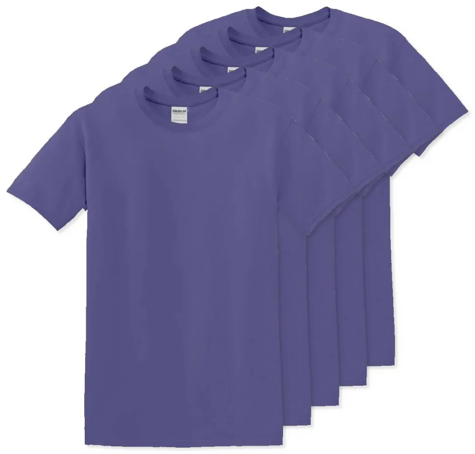 Pack de 50 Gildan 5000 - T-Shirt en Coton™ épais pour adultes