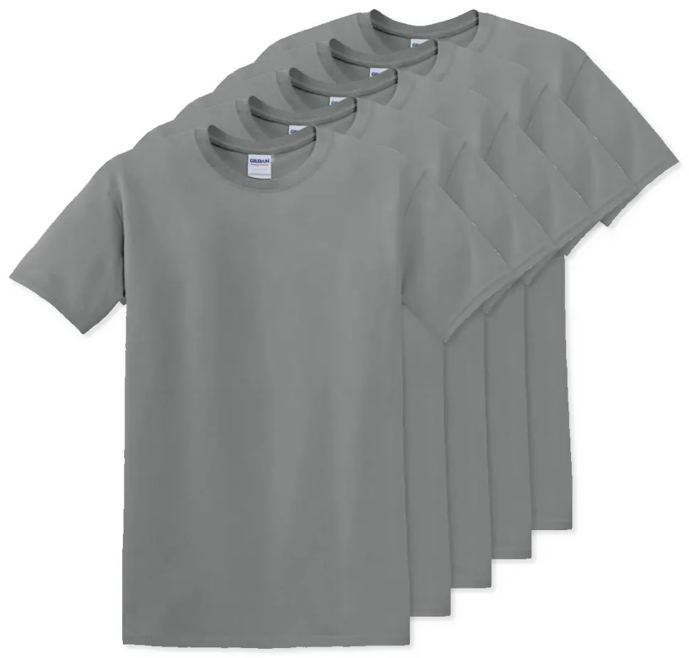 Pack de 50 Gildan 5000 - T-Shirt en Coton™ épais pour adultes