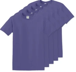 Pack de 5 Gildan 5000 - T-Shirt en Coton™ épais pour adultes