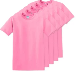 Pack de 5 Gildan 5000 - T-Shirt en Coton™ épais pour adultes