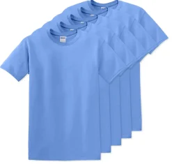 Pack de 5 Gildan 5000 - T-Shirt en Coton™ épais pour adultes