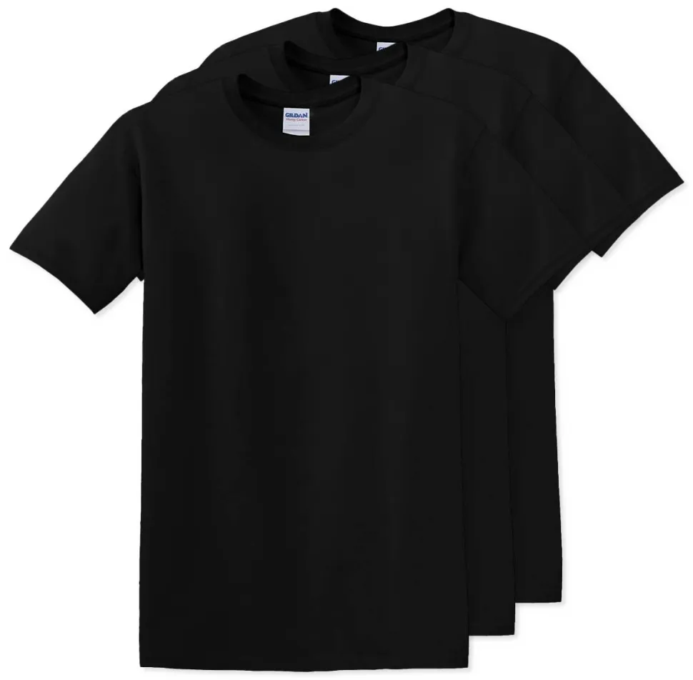 Pack de 3 Gildan 5000 - T-Shirt en Coton™ épais pour adultes