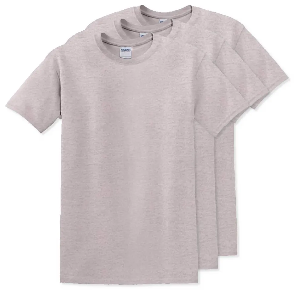 Pack de 3 Gildan 5000 - T-Shirt en Coton™ épais pour adultes