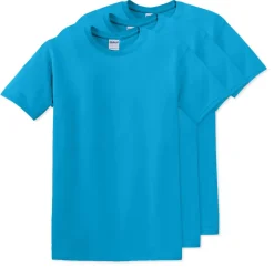 Pack de 3 Gildan 5000 - T-Shirt en Coton™ épais pour adultes