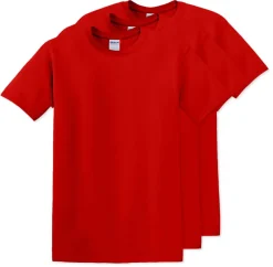 Pack de 3 Gildan 5000 - T-Shirt en Coton™ épais pour adultes