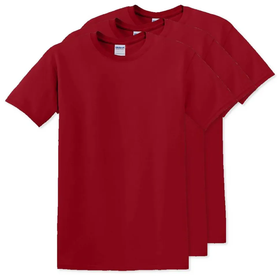 Pack de 3 Gildan 5000 - T-Shirt en Coton™ épais pour adultes