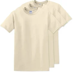 Pack de 3 Gildan 5000 - T-Shirt en Coton™ épais pour adultes