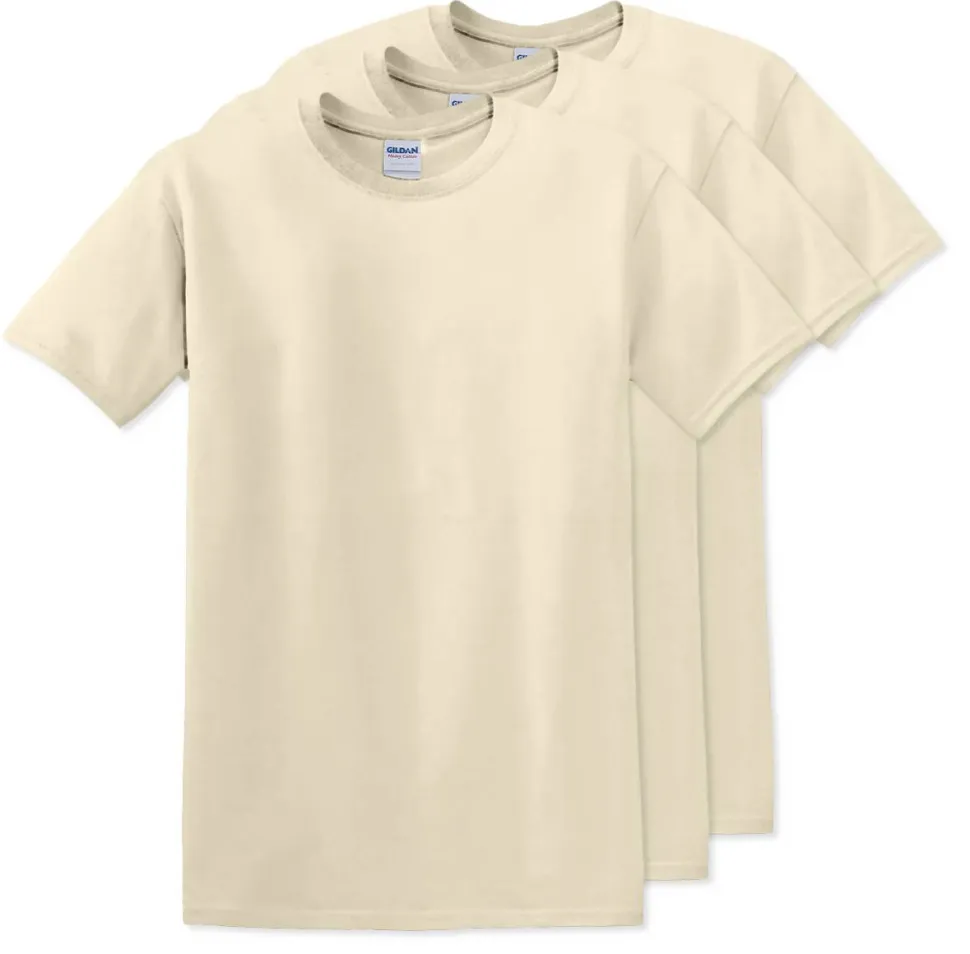 Pack de 3 Gildan 5000 - T-Shirt en Coton™ épais pour adultes