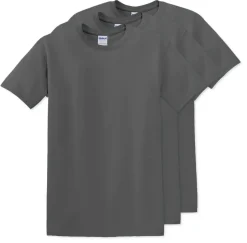 Pack de 3 Gildan 5000 - T-Shirt en Coton™ épais pour adultes