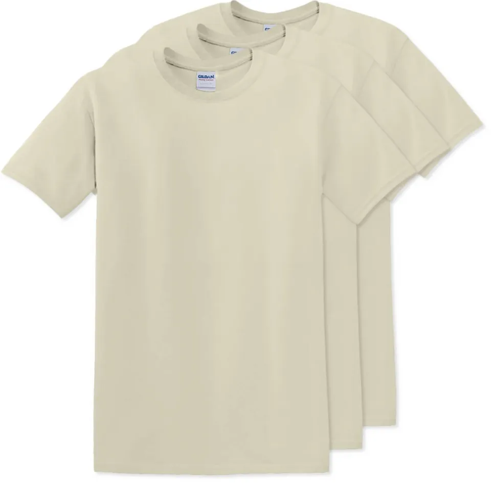 Pack de 3 Gildan 5000 - T-Shirt en Coton™ épais pour adultes