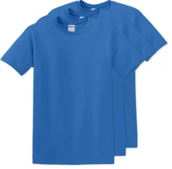 Pack de 3 Gildan 5000 - T-Shirt en Coton™ épais pour adultes
